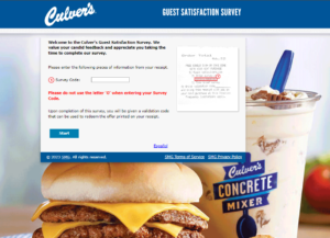 tellculvers.com | Welcome Culver's Guest Satisfaction Survey